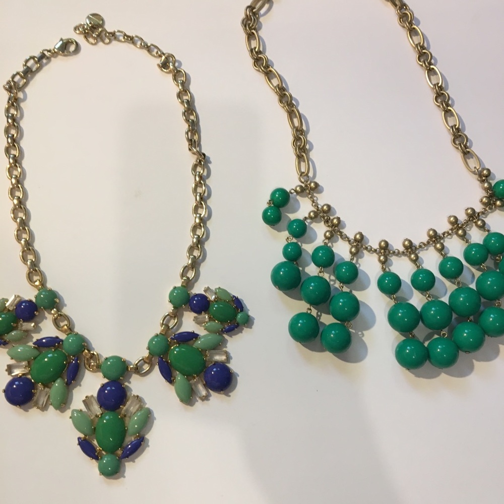 Set of 2 Stella & Dot statement necklaces